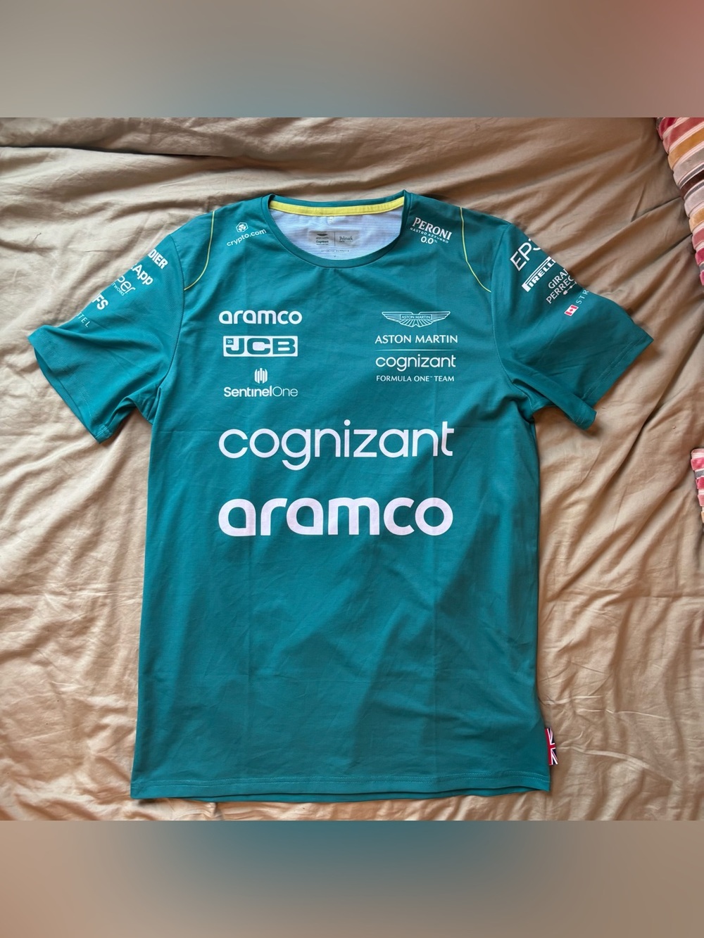 F1 Aston Martin Teal Racing Team Tee